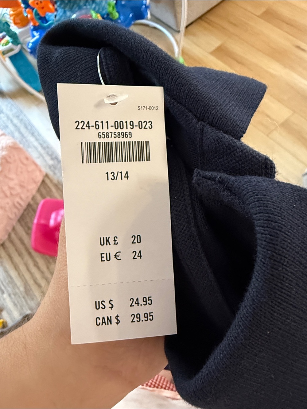 abercrombie kids Navy and Gray Polo Twin Pack - Picture 4 of 4